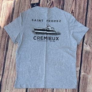 Daniel Cremieux Saint Tropez Gray Tee